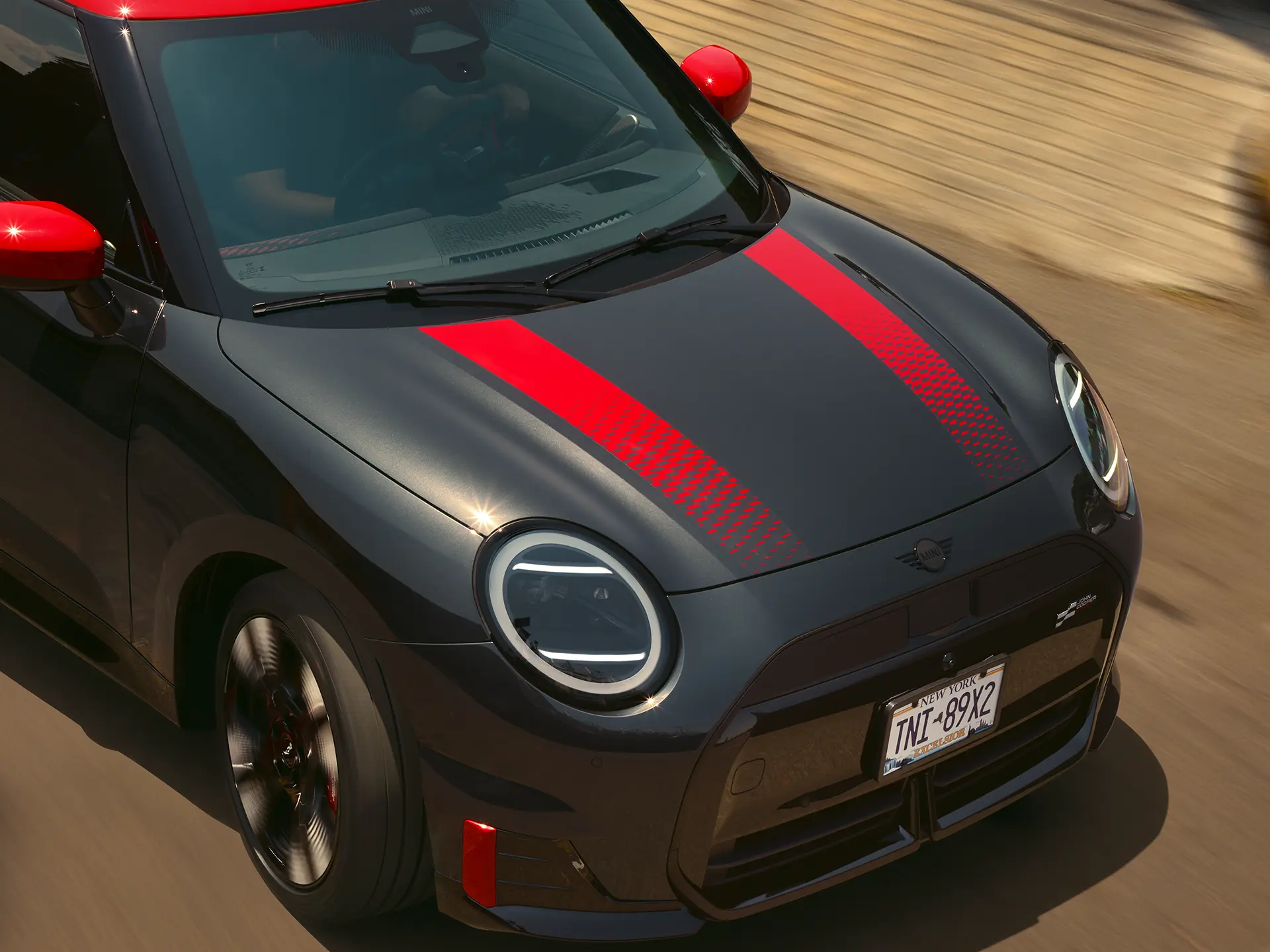 MINI John Cooper Works - J01 JCW pruhy