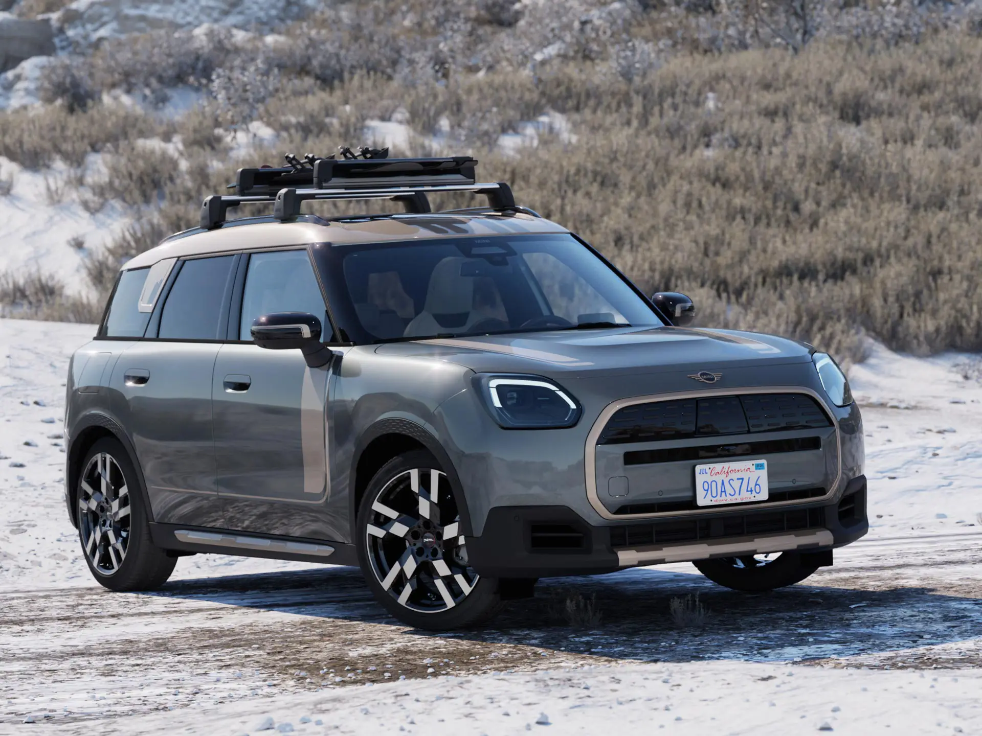 MINI Countryman — kolesá a pneumatiky s označením hviezdičkou