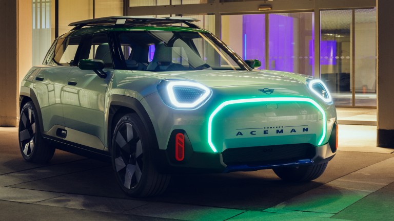 MINI udržateľnosť – MINI sa stáva elektrickým – časová os – MINI Aceman Concept v roku 2023